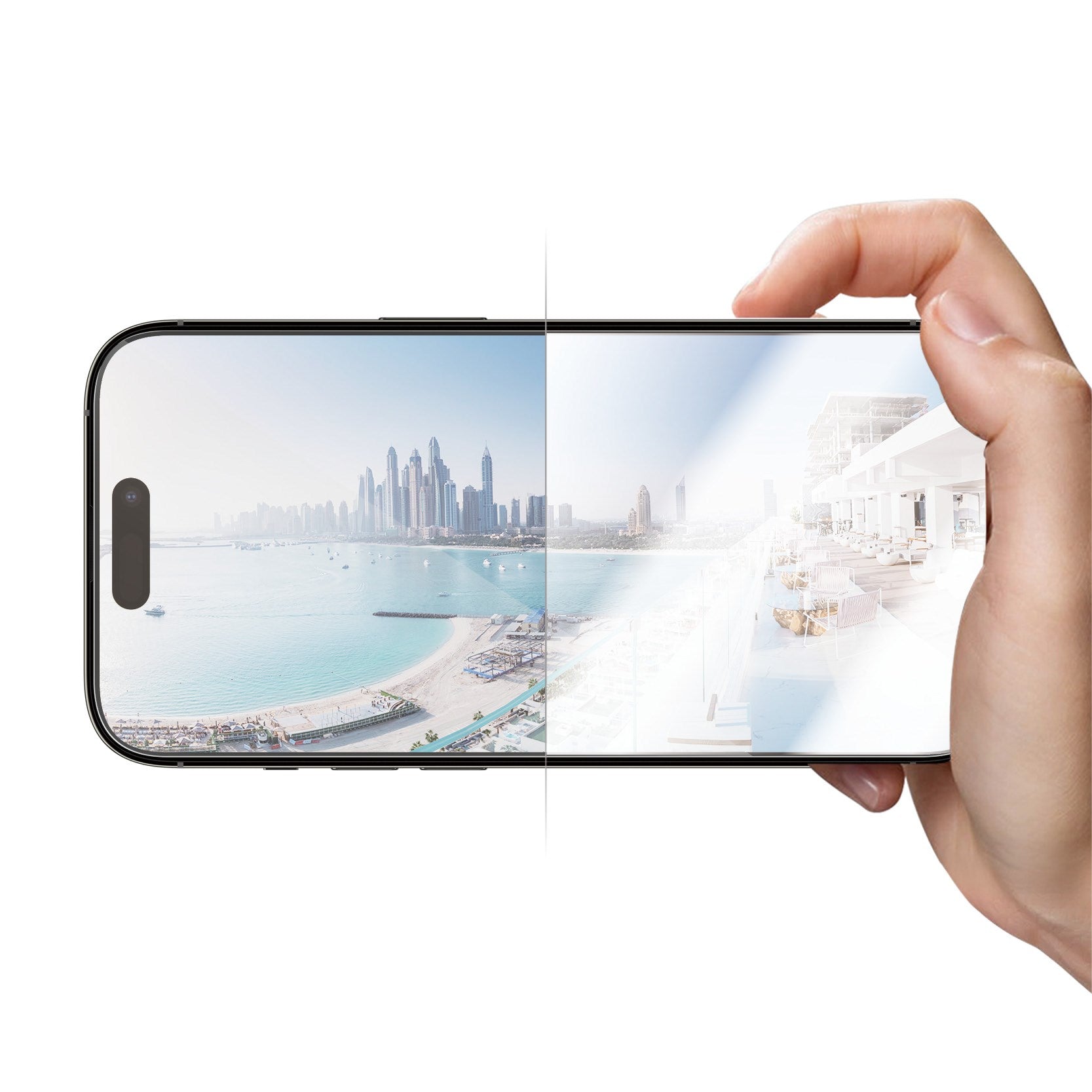 PanzerGlass® Anti-Reflective Screen Protector iPhone 14 Pro | Ultra-Wide Fit w. EasyAligner